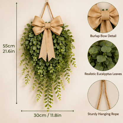 Eucalyptus Greenery Hanging Wreath
